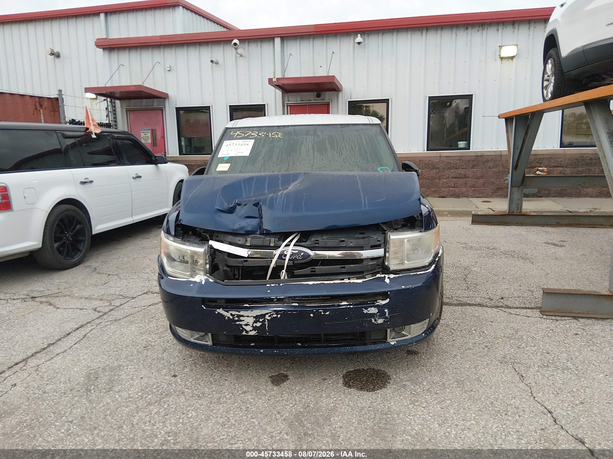 2012 Ford Flex Sel Blue vin: 2FMGK5CC2CBD08748