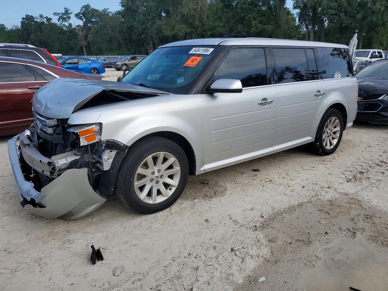 2010 Ford Flex Sel Silver vin: 2FMGK5CC3ABB10189