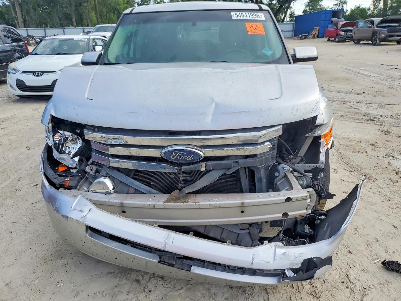 2010 Ford Flex Sel Silver vin: 2FMGK5CC3ABB10189