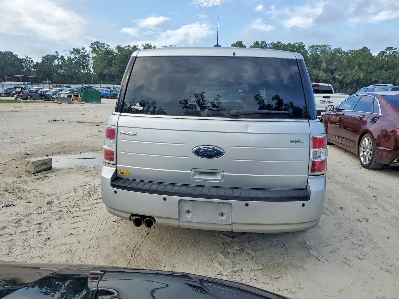 2010 Ford Flex Sel Silver vin: 2FMGK5CC3ABB10189