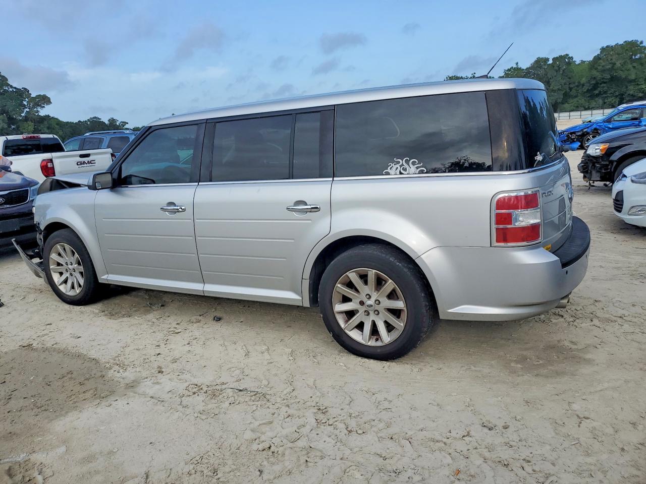 2010 Ford Flex Sel Silver vin: 2FMGK5CC3ABB10189