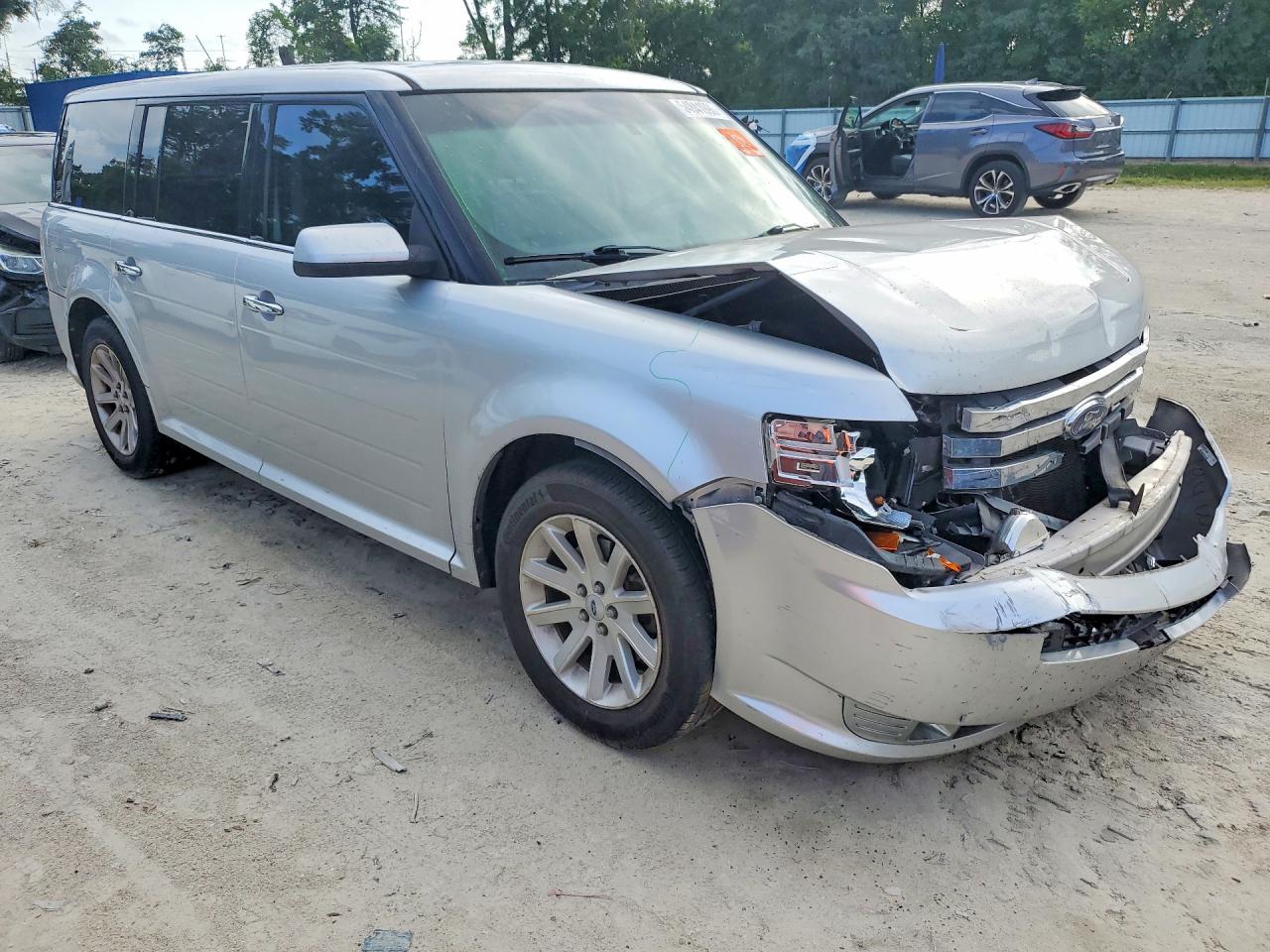 2010 Ford Flex Sel Silver vin: 2FMGK5CC3ABB10189