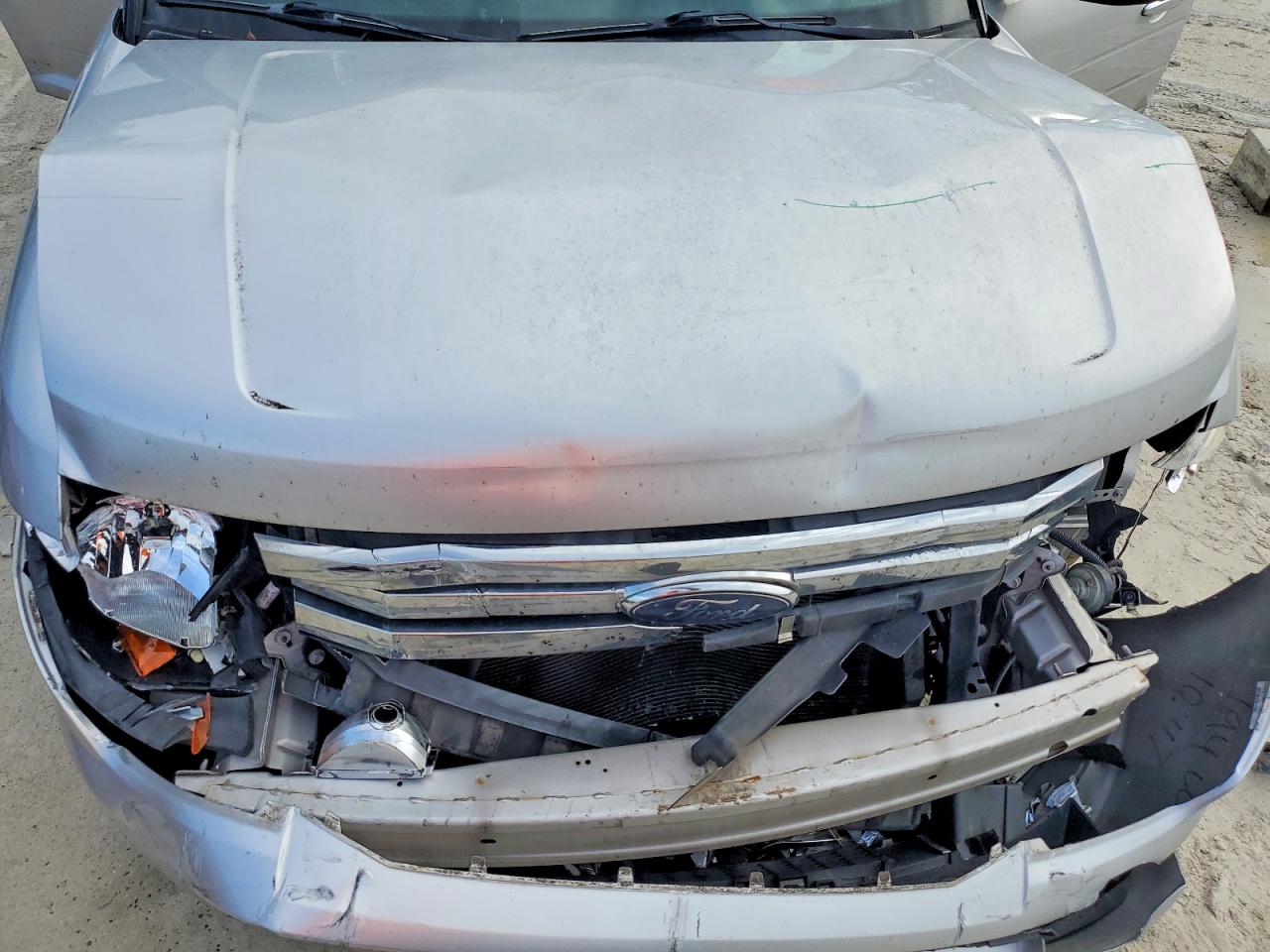 2010 Ford Flex Sel Silver vin: 2FMGK5CC3ABB10189