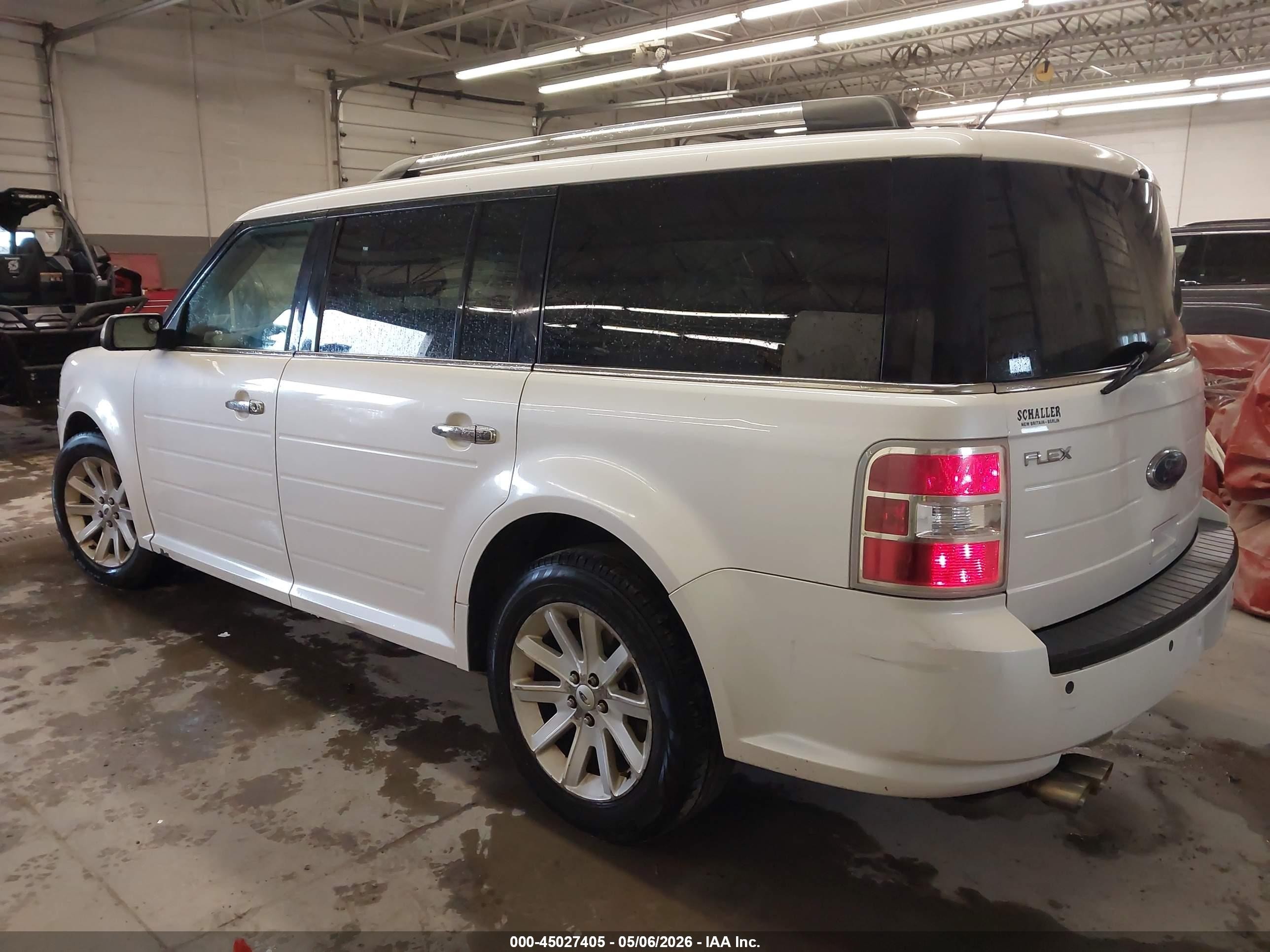 2012 Ford Flex Sel Белый vin: 2FMGK5CC3CBD00724