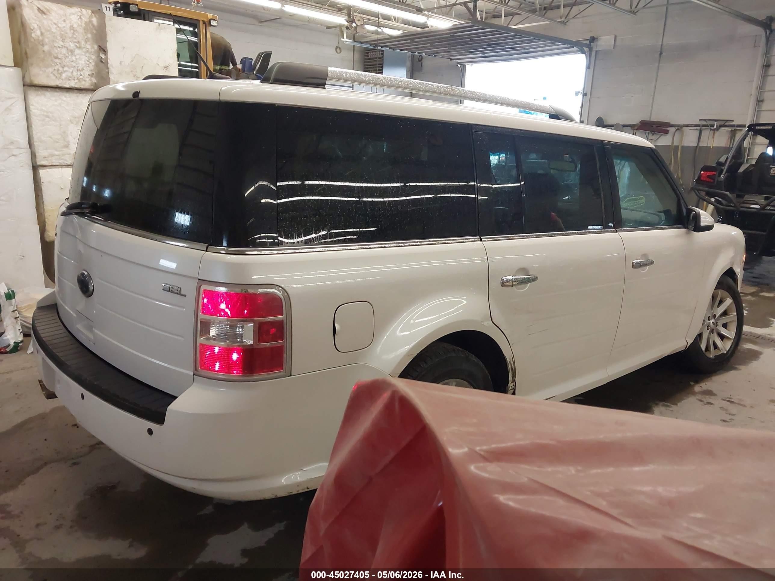 2012 Ford Flex Sel Белый vin: 2FMGK5CC3CBD00724