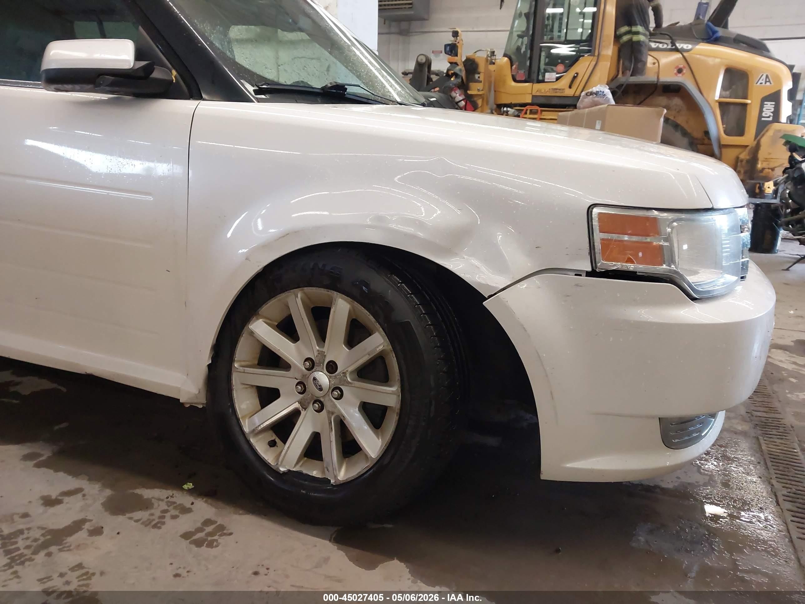 2012 Ford Flex Sel Белый vin: 2FMGK5CC3CBD00724