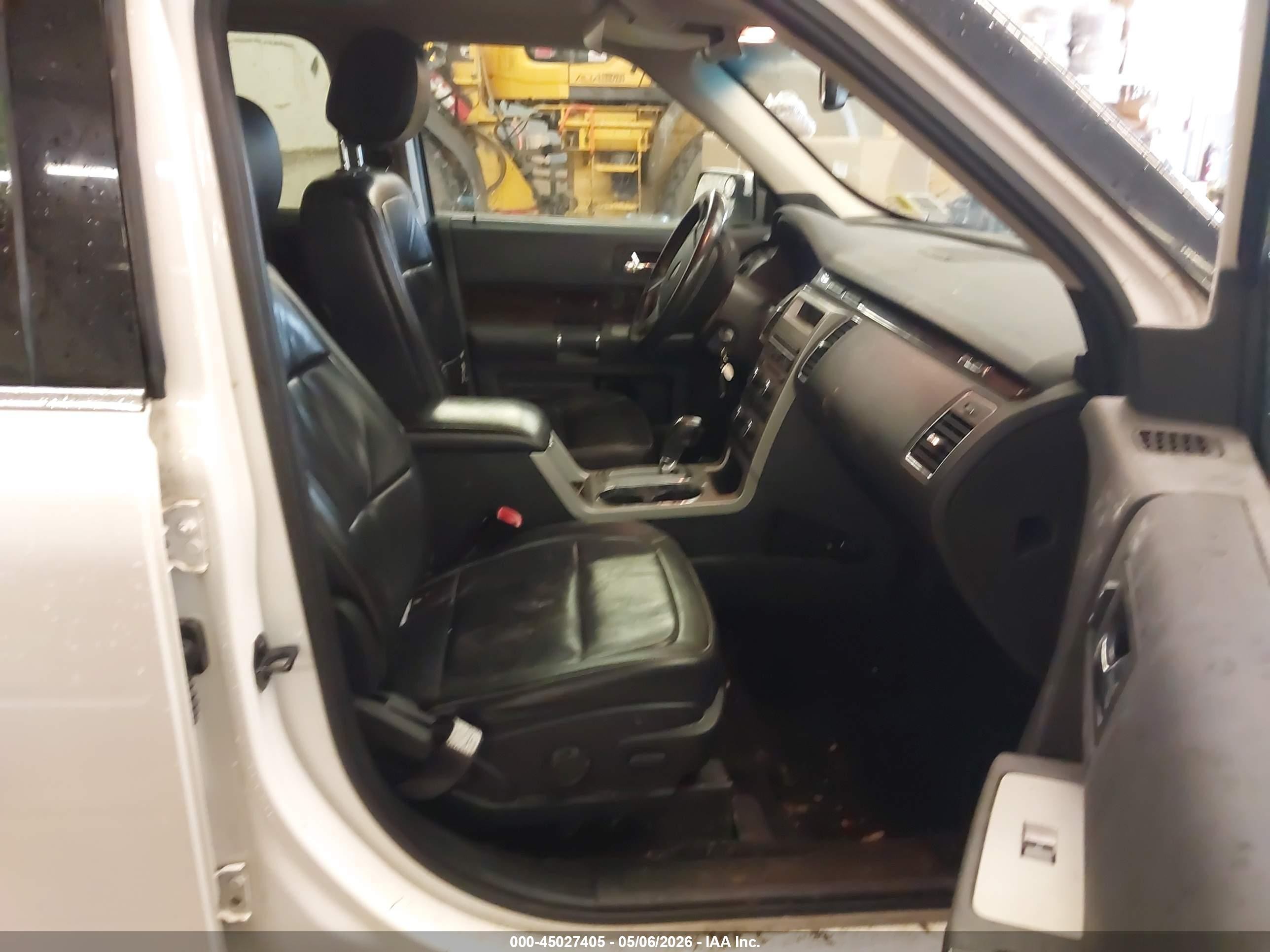 2012 Ford Flex Sel Белый vin: 2FMGK5CC3CBD00724
