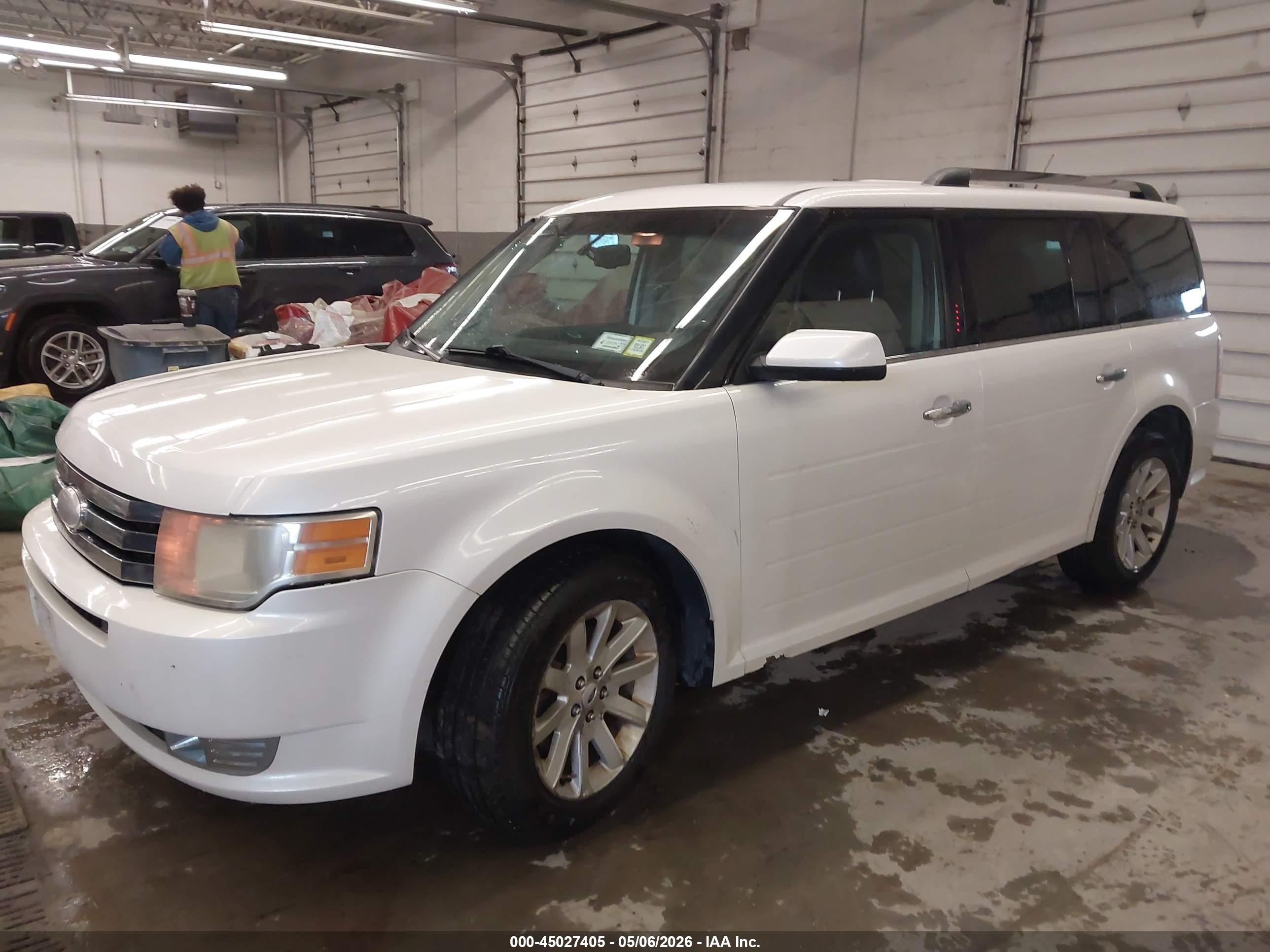 2012 Ford Flex Sel Белый vin: 2FMGK5CC3CBD00724