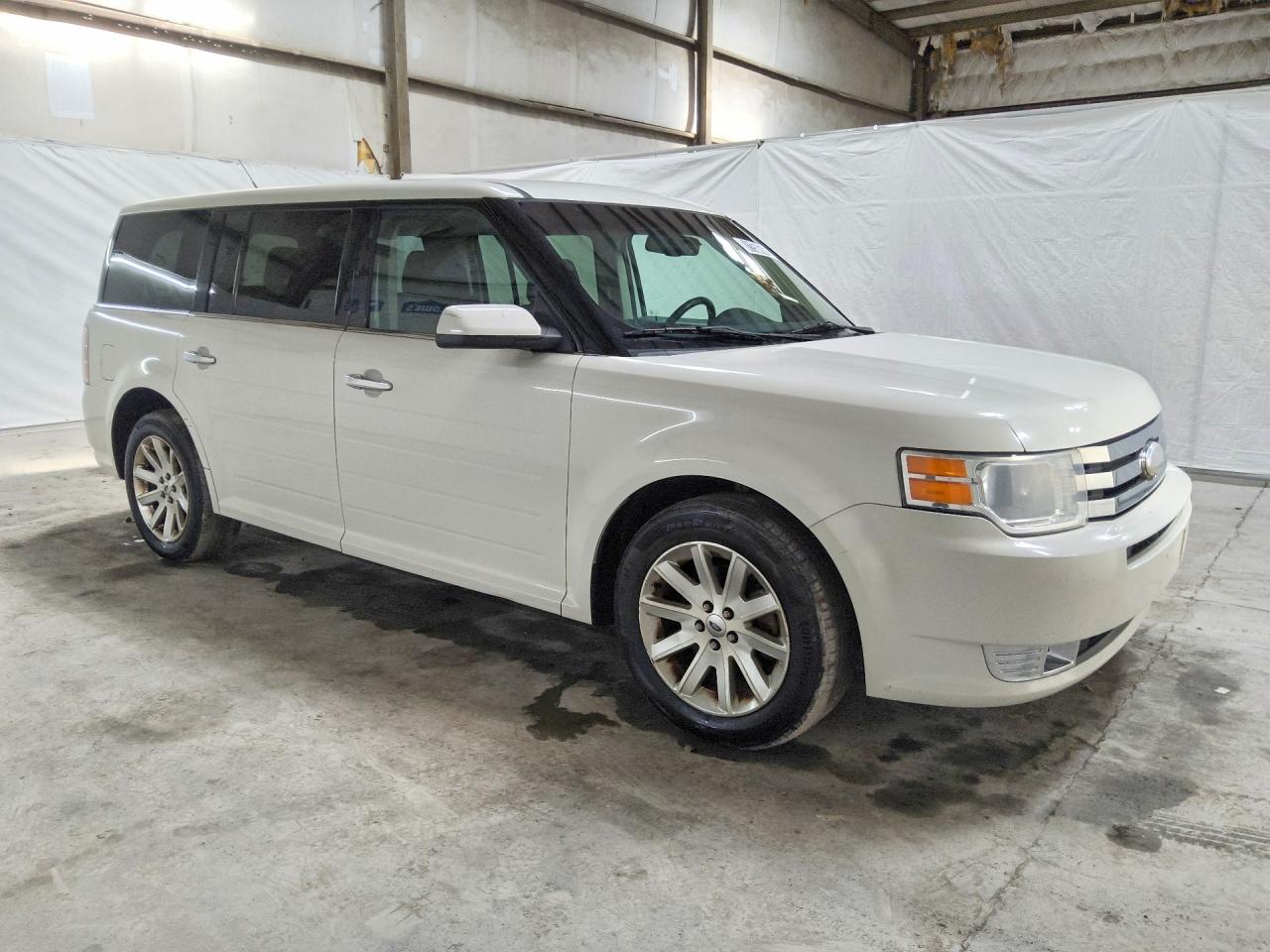 2012 Ford Flex Sel White vin: 2FMGK5CC3CBD21895