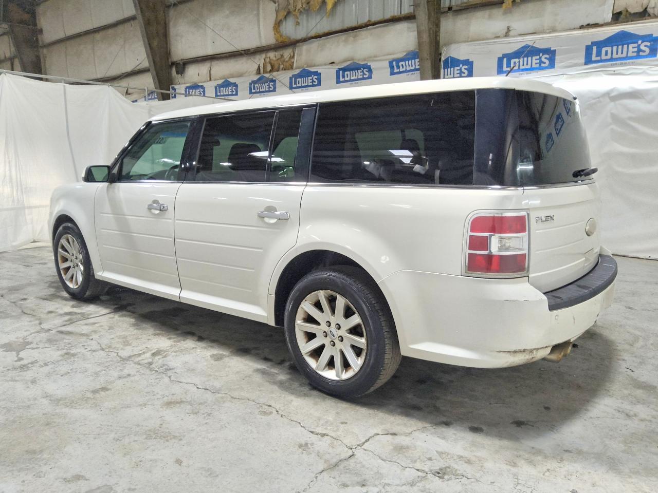 2012 Ford Flex Sel White vin: 2FMGK5CC3CBD21895