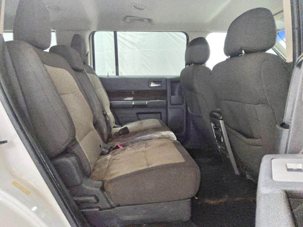 2012 Ford Flex Sel White vin: 2FMGK5CC3CBD21895