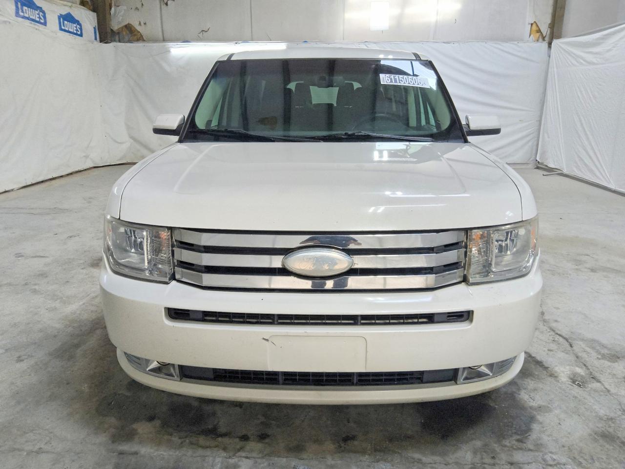 2012 Ford Flex Sel White vin: 2FMGK5CC3CBD21895