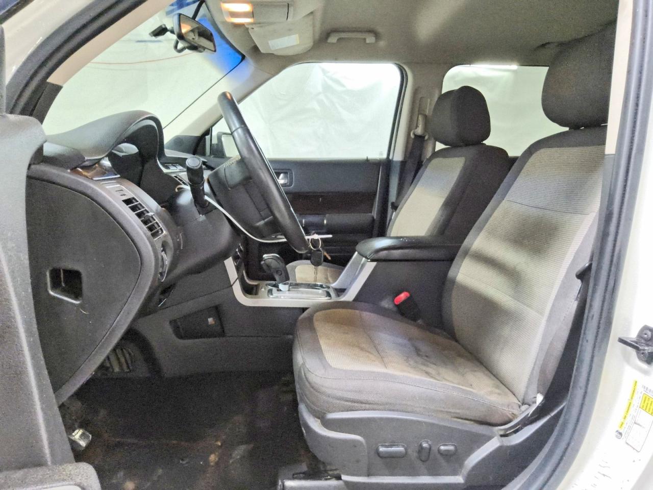 2012 Ford Flex Sel White vin: 2FMGK5CC3CBD21895