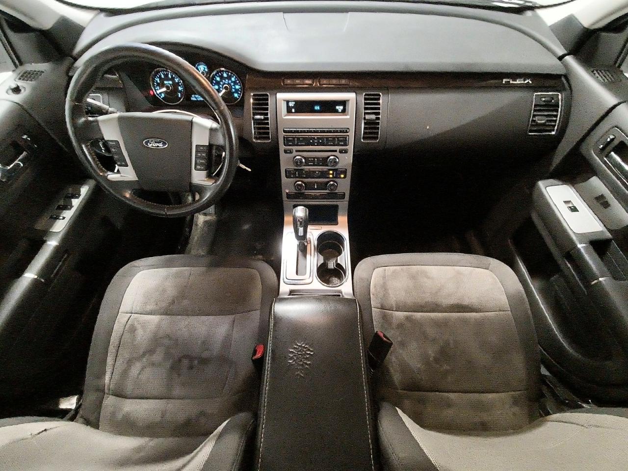 2012 Ford Flex Sel White vin: 2FMGK5CC3CBD21895