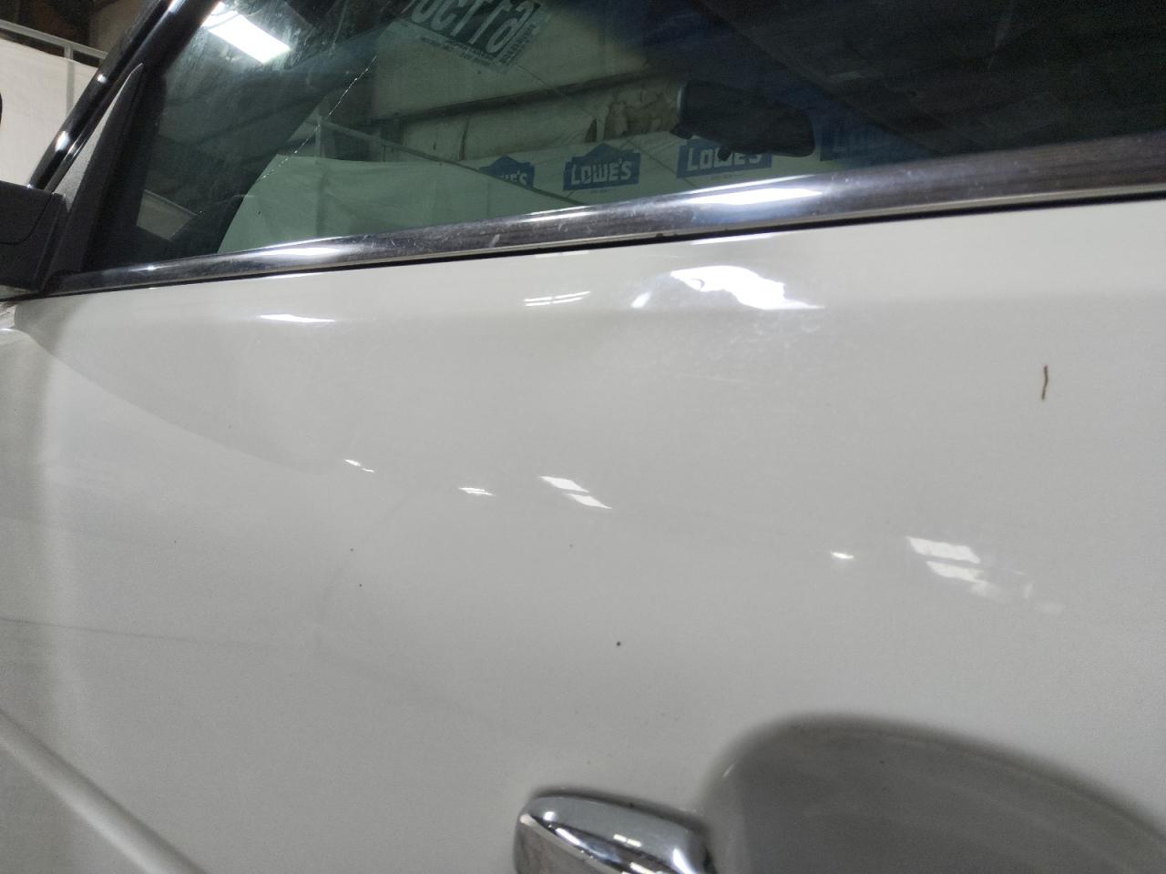 2012 Ford Flex Sel White vin: 2FMGK5CC3CBD21895 Damage: Left Front Door, Dent(S) W/ Paint Dmg, 2 To 3 Inches