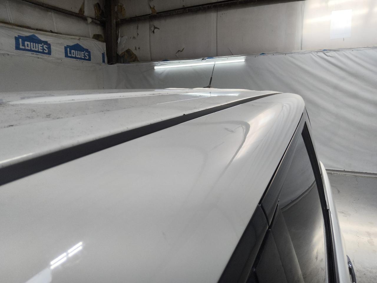 2012 Ford Flex Sel White vin: 2FMGK5CC3CBD21895 Damage: Left Drip Rail, Dent(S) W/ Paint Dmg, 3 To 4 Inches