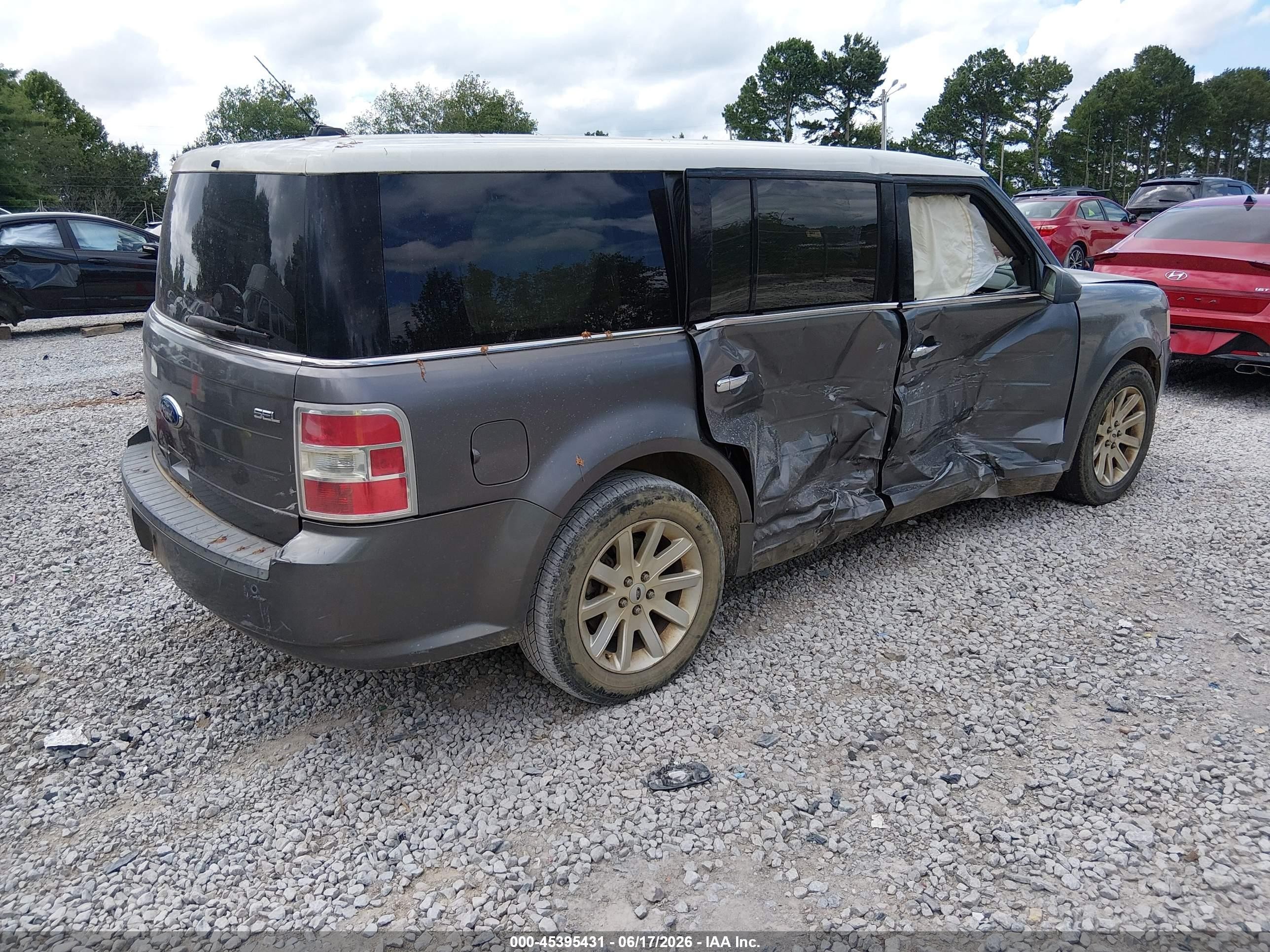 2010 Ford Flex Sel Gray vin: 2FMGK5CC4ABA91152