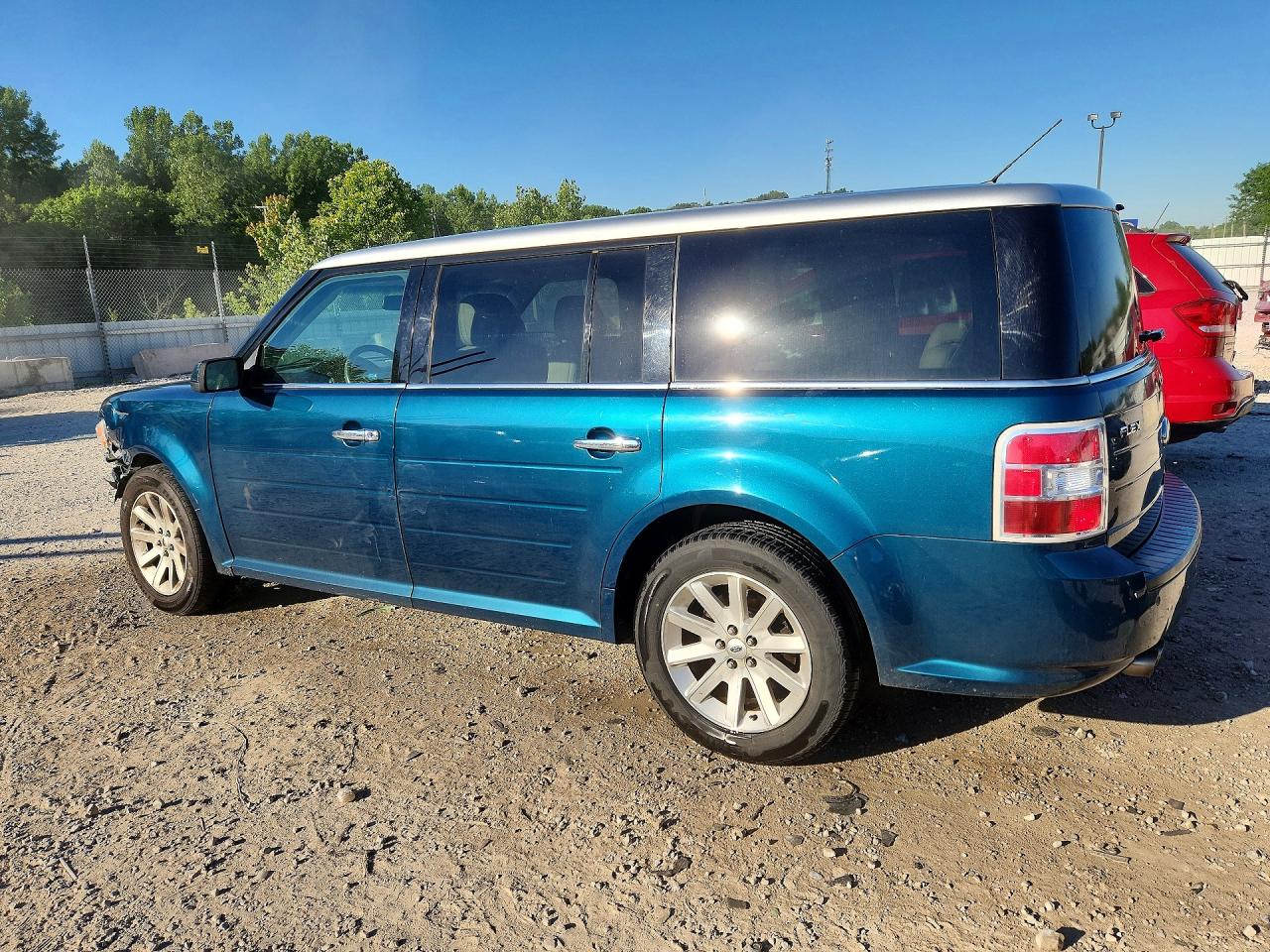 2011 Ford Flex Sel Blue vin: 2FMGK5CC4BBD20382