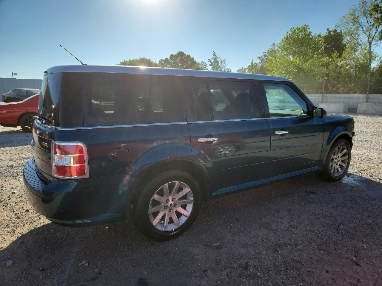 2011 Ford Flex Sel Blue vin: 2FMGK5CC4BBD20382