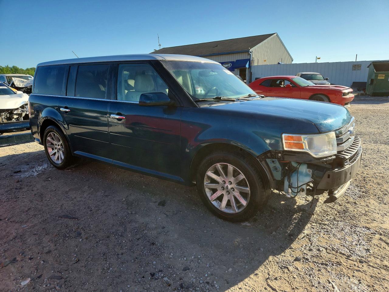 2011 Ford Flex Sel Blue vin: 2FMGK5CC4BBD20382
