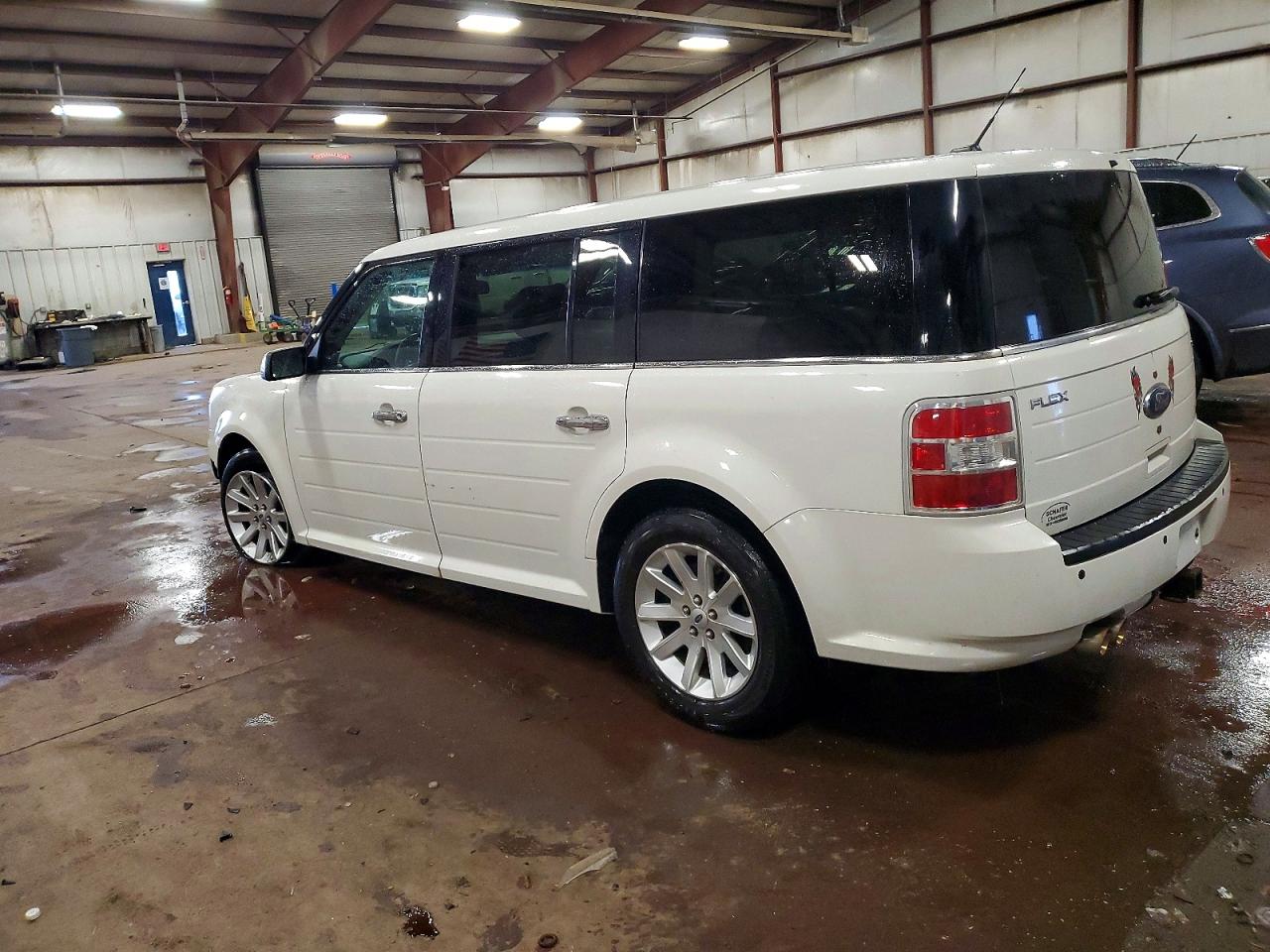2011 Ford Flex Sel White vin: 2FMGK5CC4BBD34413