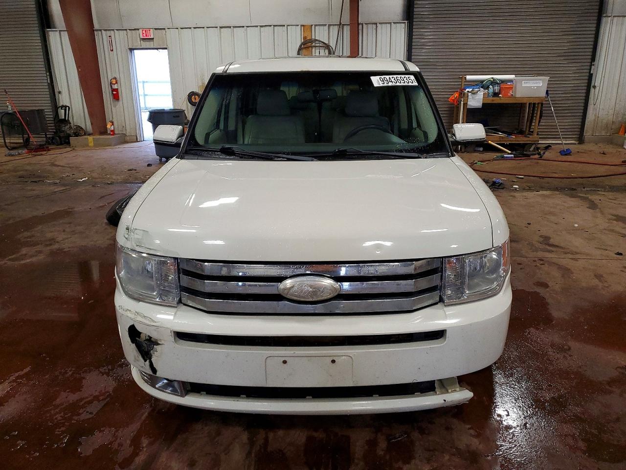 2011 Ford Flex Sel White vin: 2FMGK5CC4BBD34413