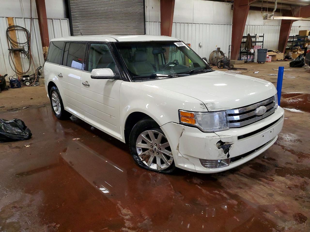 2011 Ford Flex Sel White vin: 2FMGK5CC4BBD34413