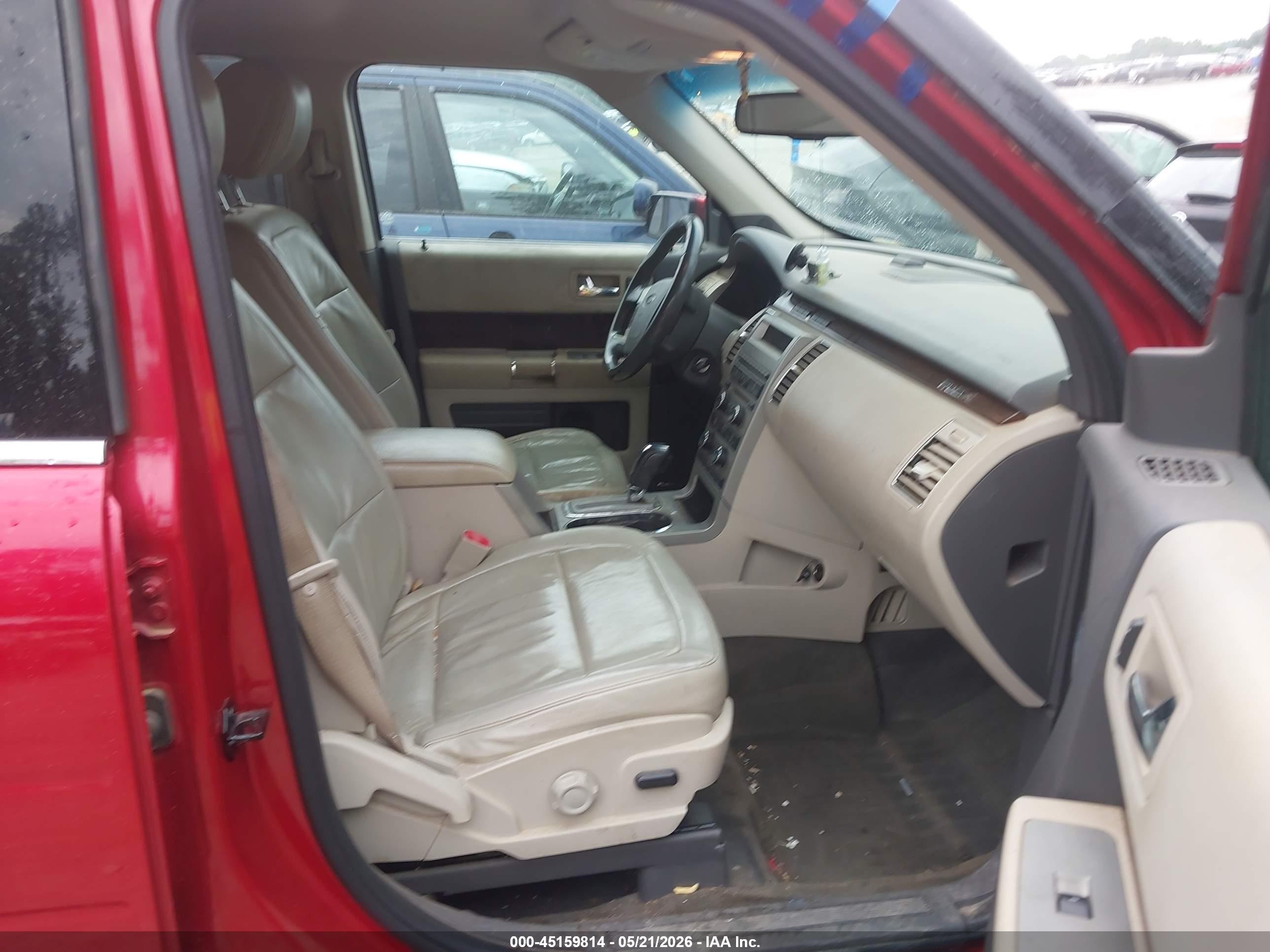 2012 Ford Flex Sel Красный vin: 2FMGK5CC4CBD05138