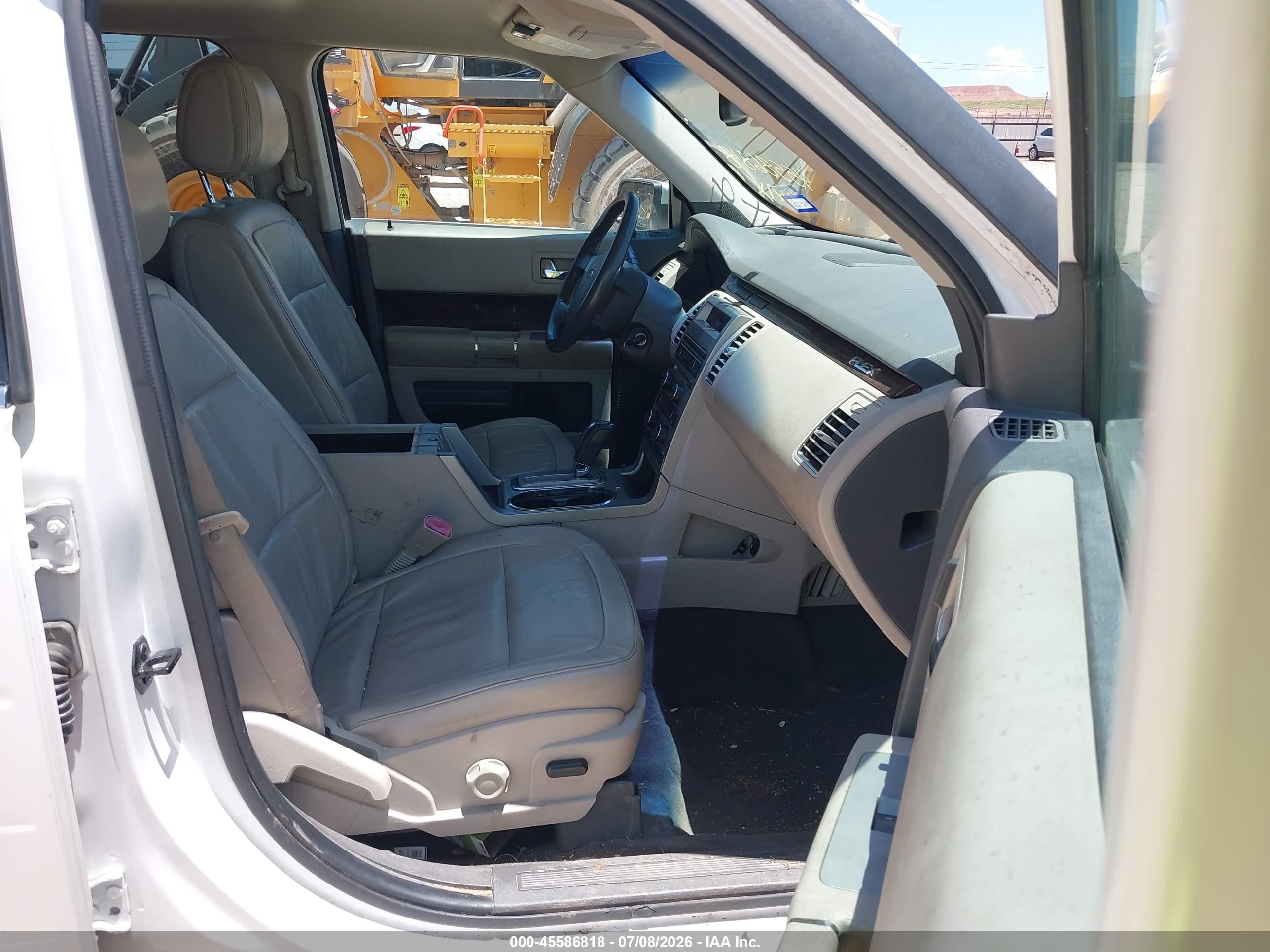 2012 Ford Flex Sel Белый vin: 2FMGK5CC4CBD20528