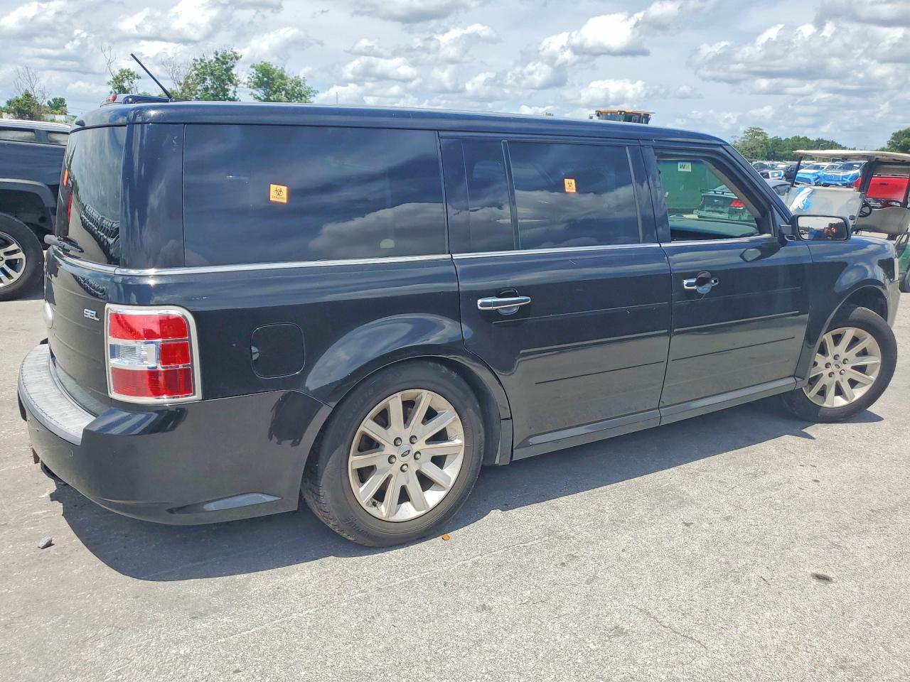 2012 Ford Flex Sel Black vin: 2FMGK5CC4CBD20870