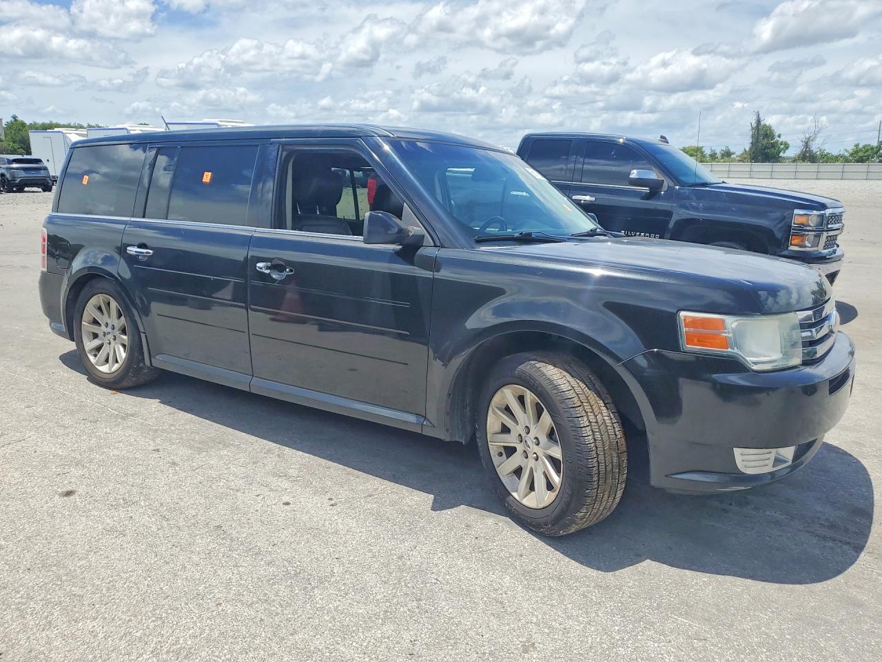 2012 Ford Flex Sel Black vin: 2FMGK5CC4CBD20870