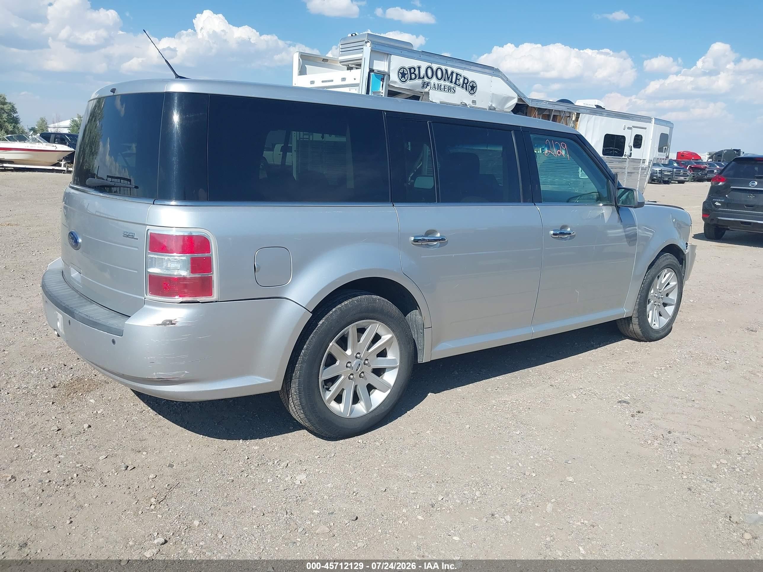 2010 Ford Flex Sel Tan vin: 2FMGK5CC5ABA66356
