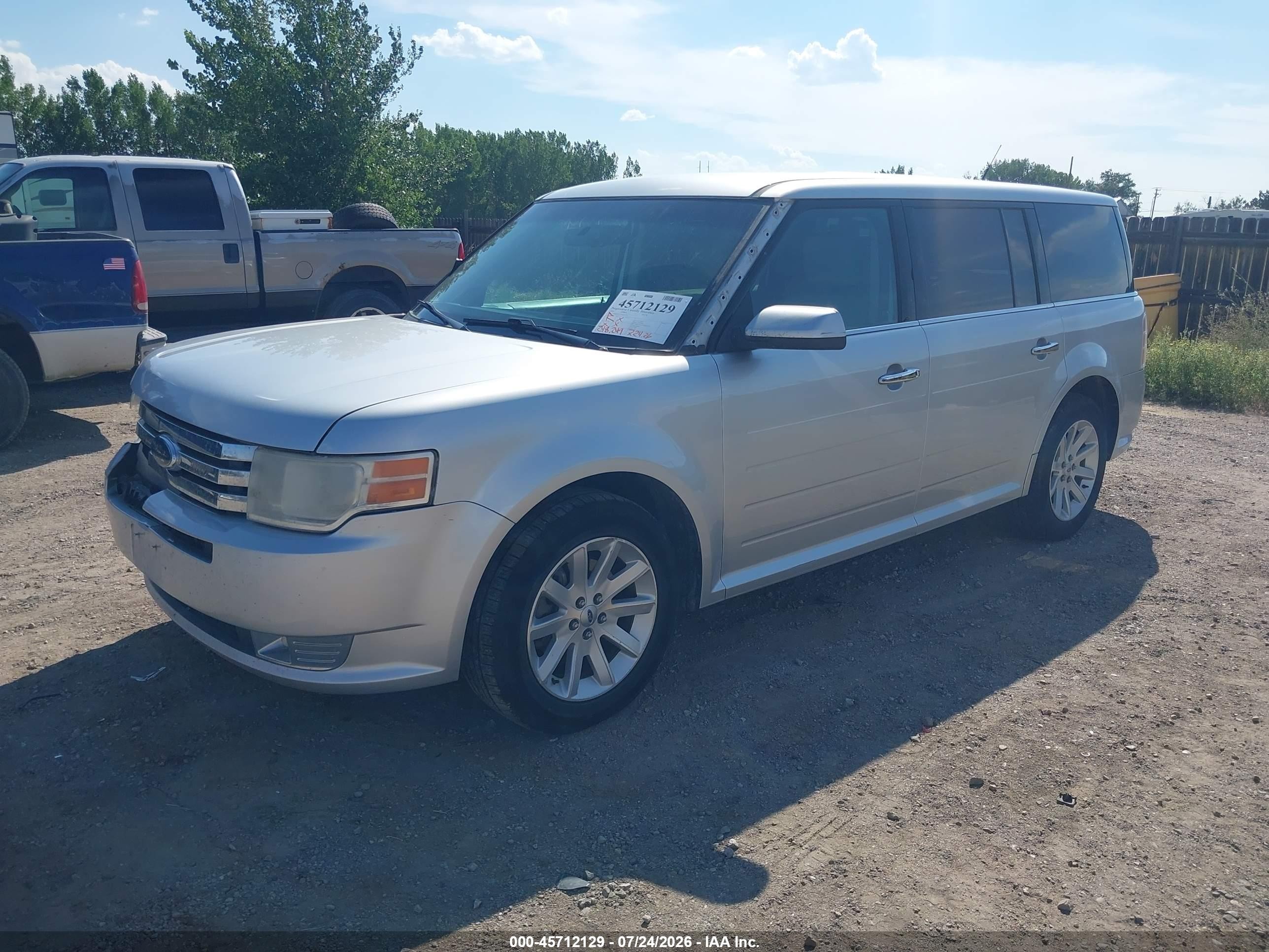 2010 Ford Flex Sel Tan vin: 2FMGK5CC5ABA66356