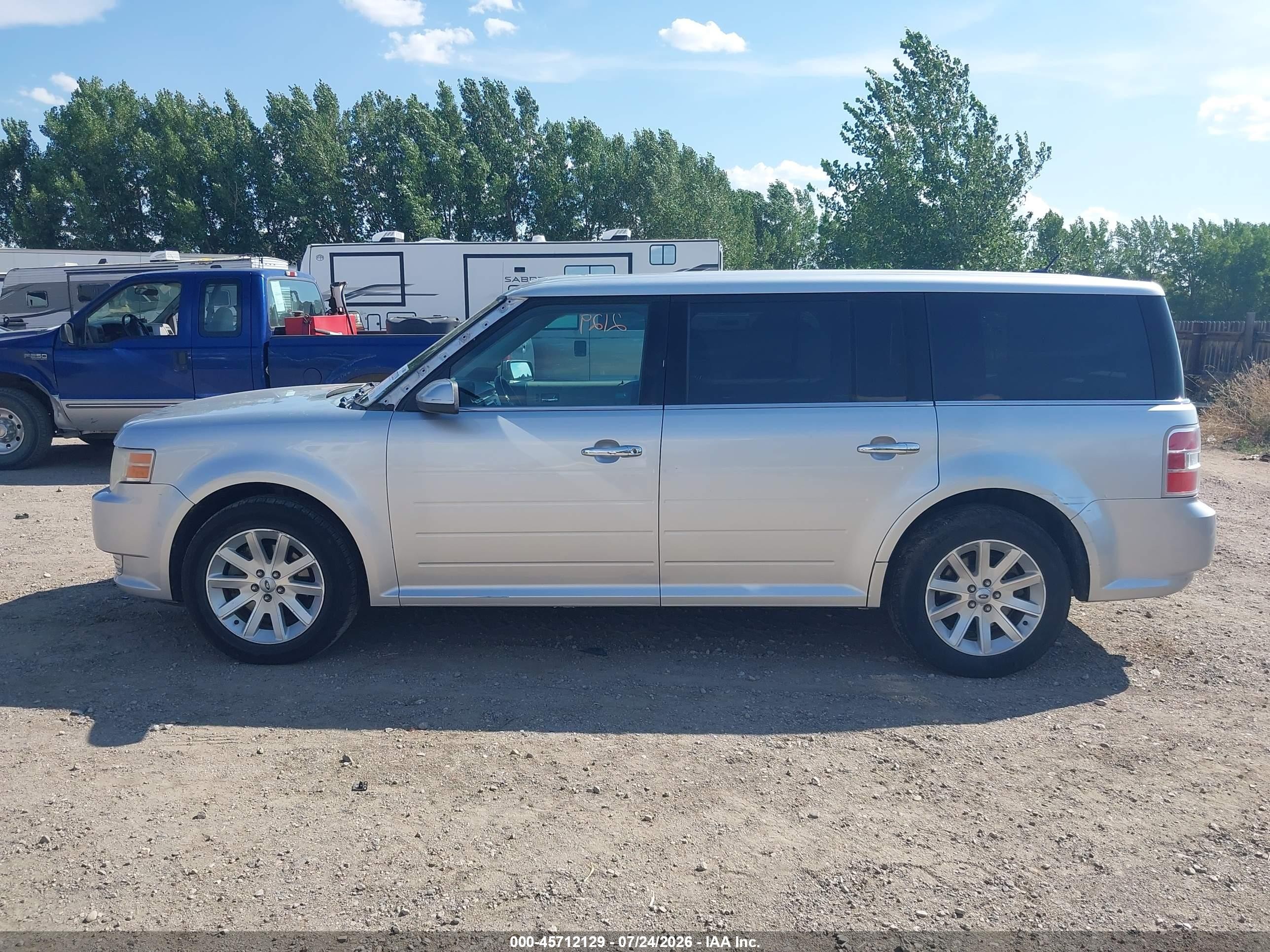 2010 Ford Flex Sel Tan vin: 2FMGK5CC5ABA66356