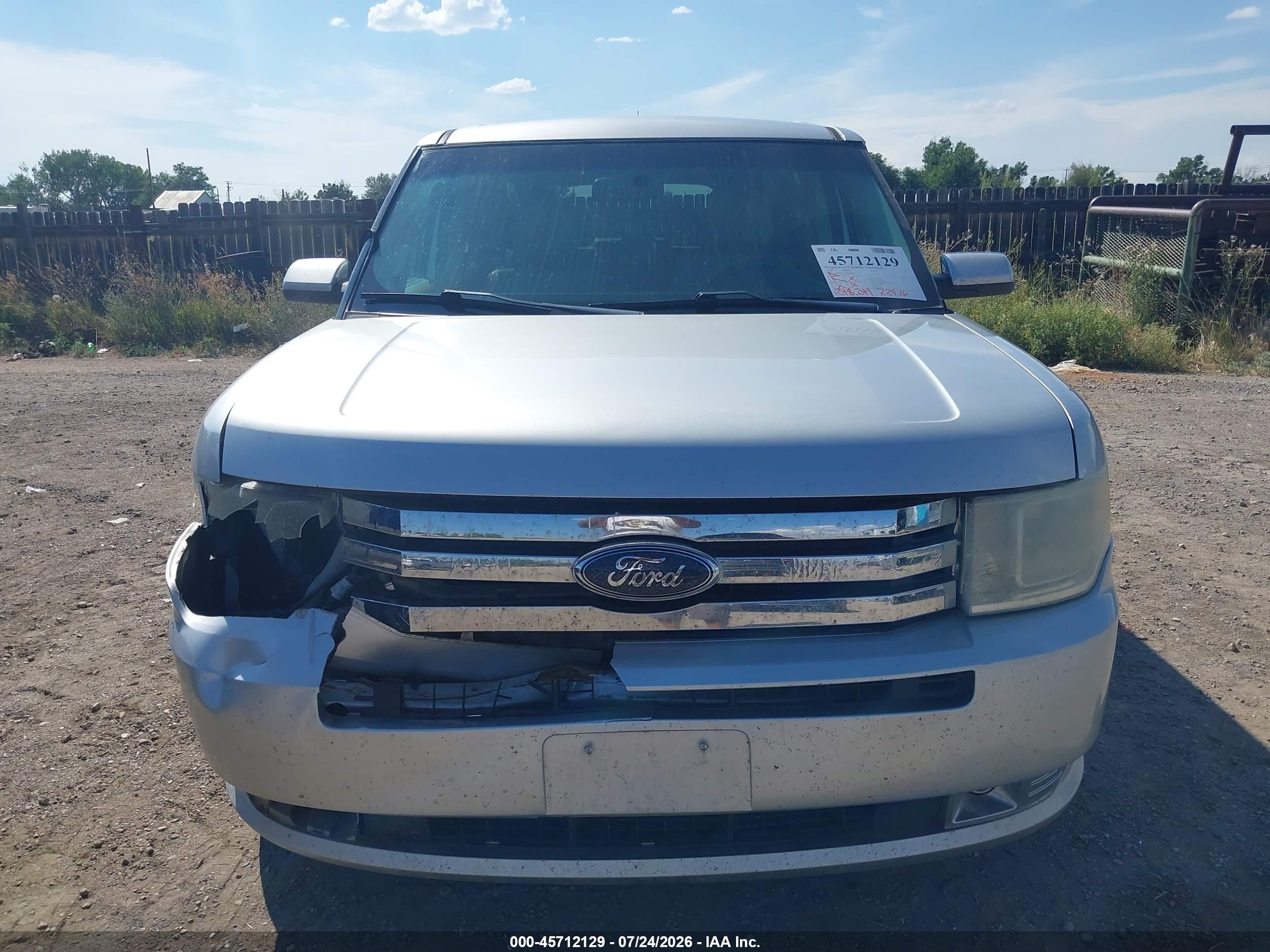 2010 Ford Flex Sel Tan vin: 2FMGK5CC5ABA66356