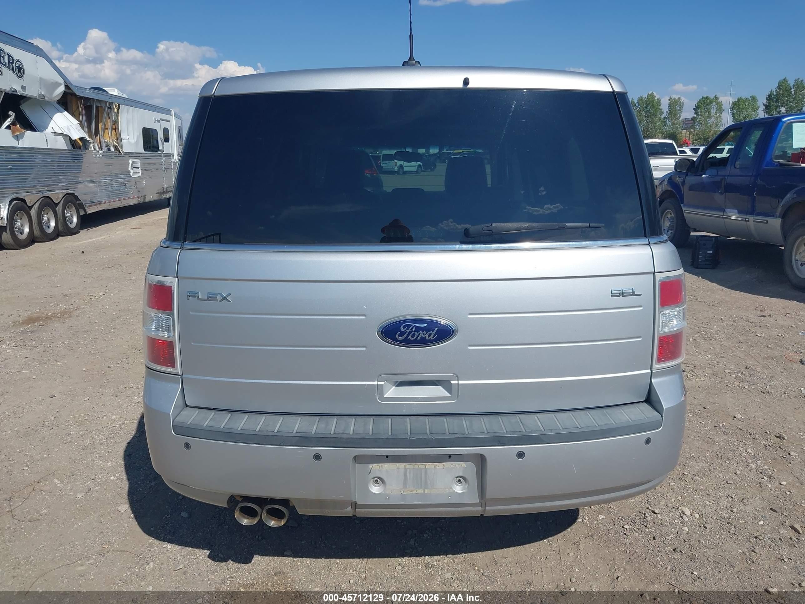 2010 Ford Flex Sel Tan vin: 2FMGK5CC5ABA66356