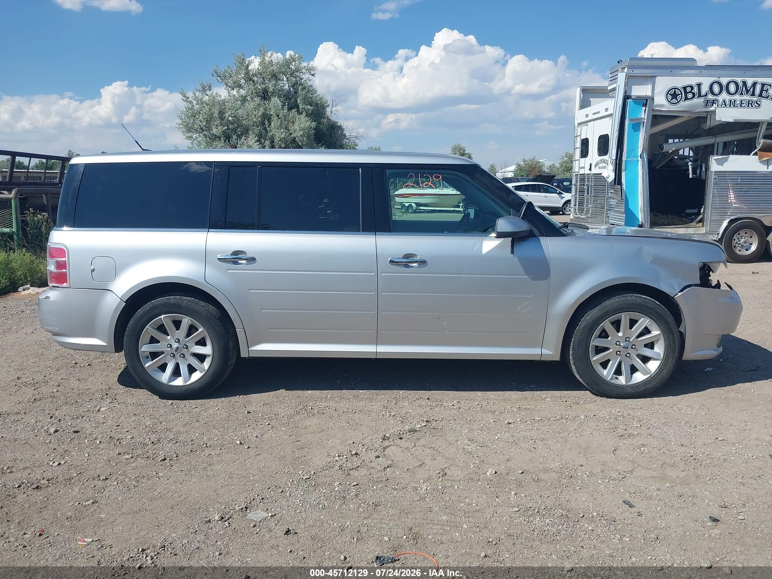 2010 Ford Flex Sel Tan vin: 2FMGK5CC5ABA66356