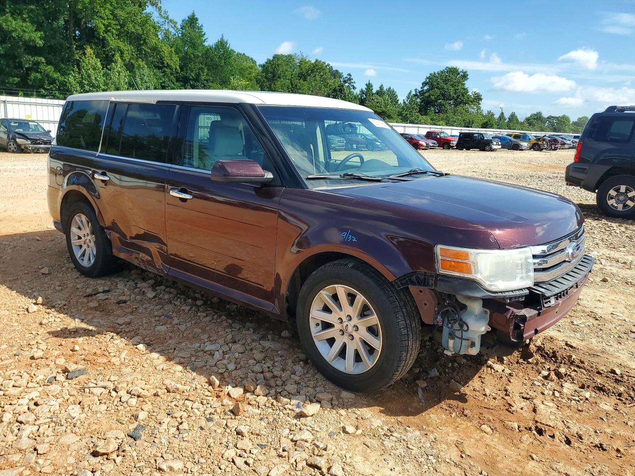 2011 Ford Flex Sel Brown vin: 2FMGK5CC5BBD14848