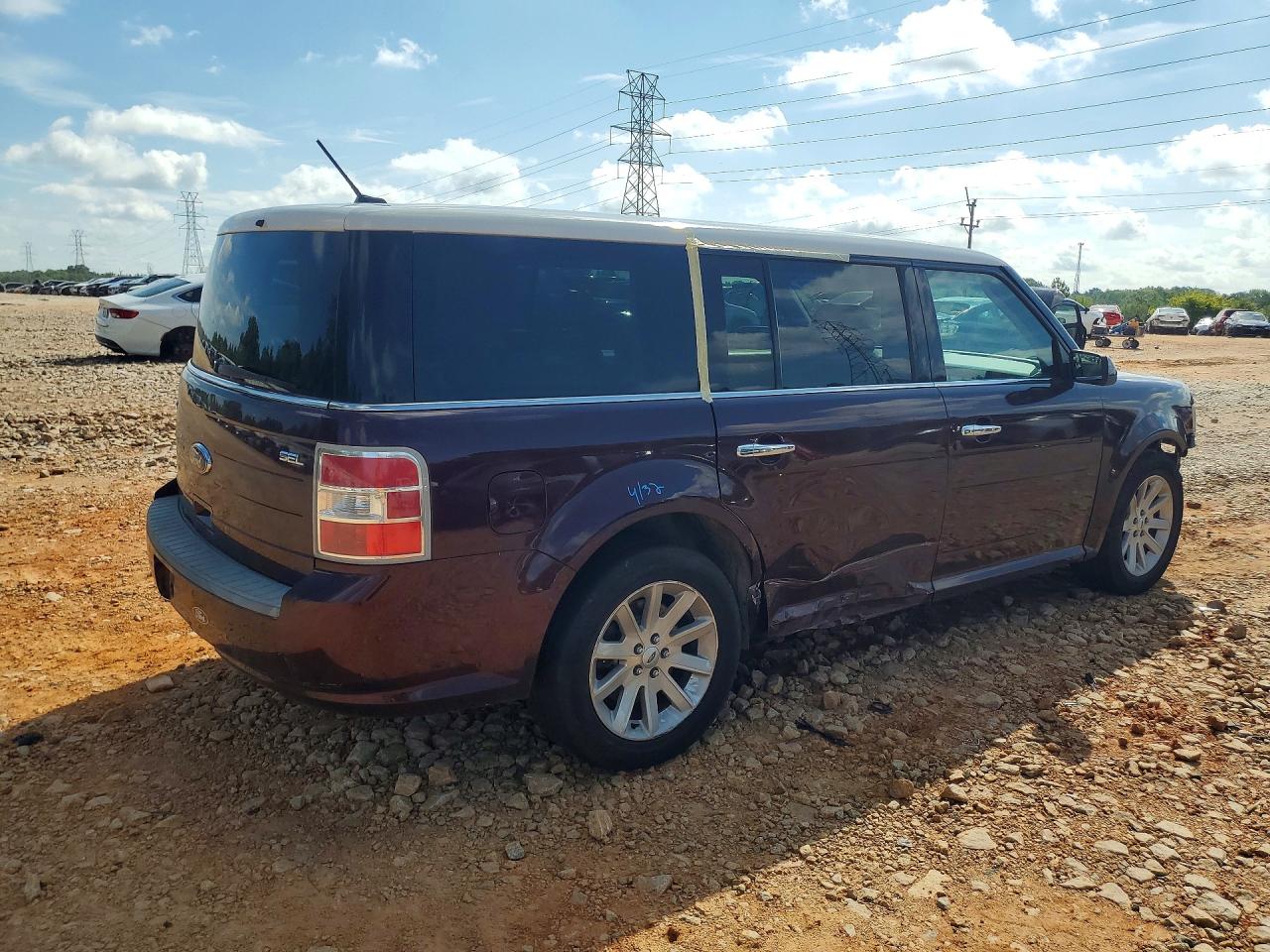2011 Ford Flex Sel Brown vin: 2FMGK5CC5BBD14848
