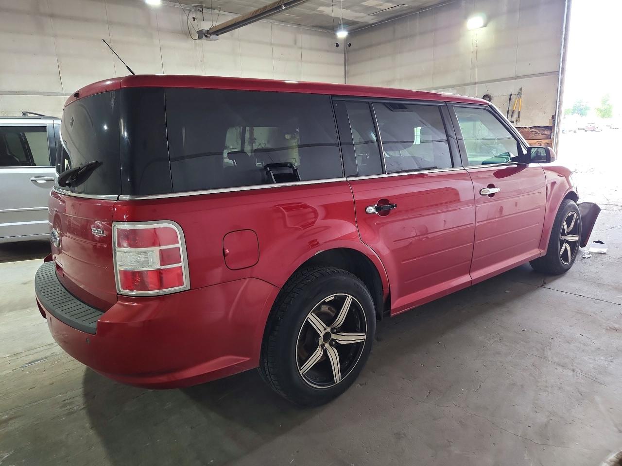 2011 Ford Flex Sel Red vin: 2FMGK5CC5BBD32296