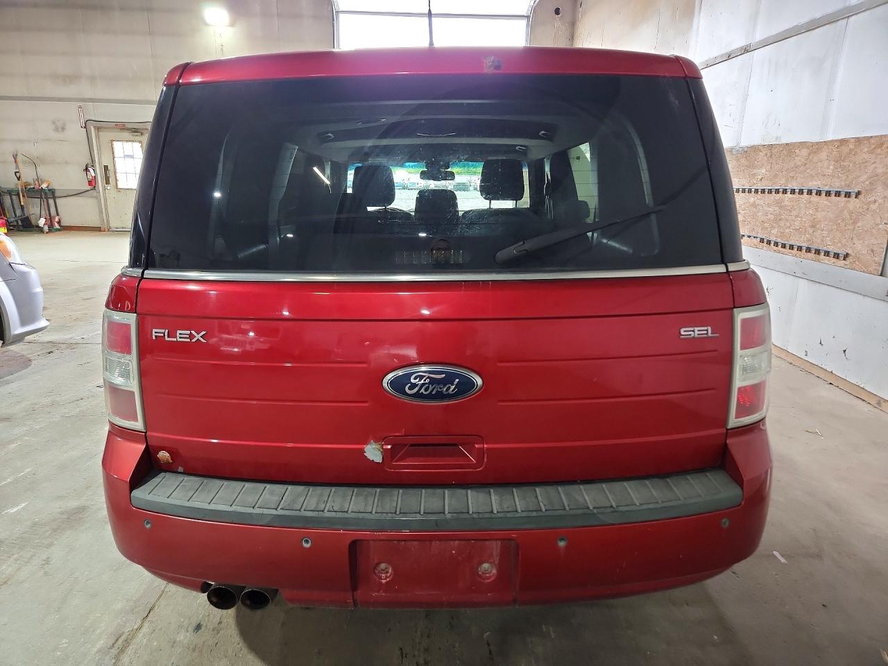2011 Ford Flex Sel Red vin: 2FMGK5CC5BBD32296