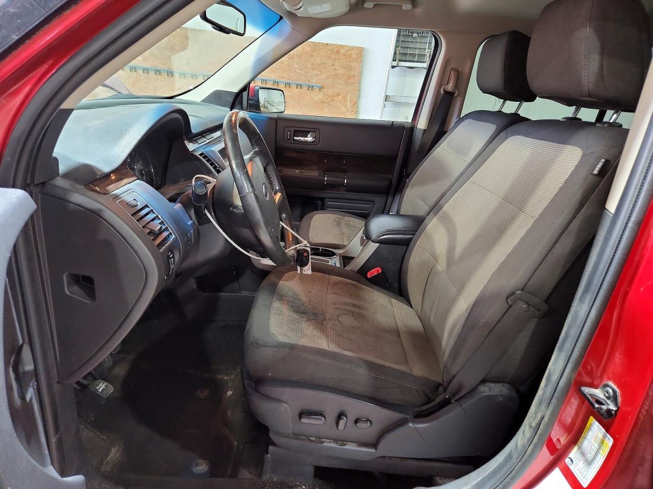 2011 Ford Flex Sel Red vin: 2FMGK5CC5BBD32296