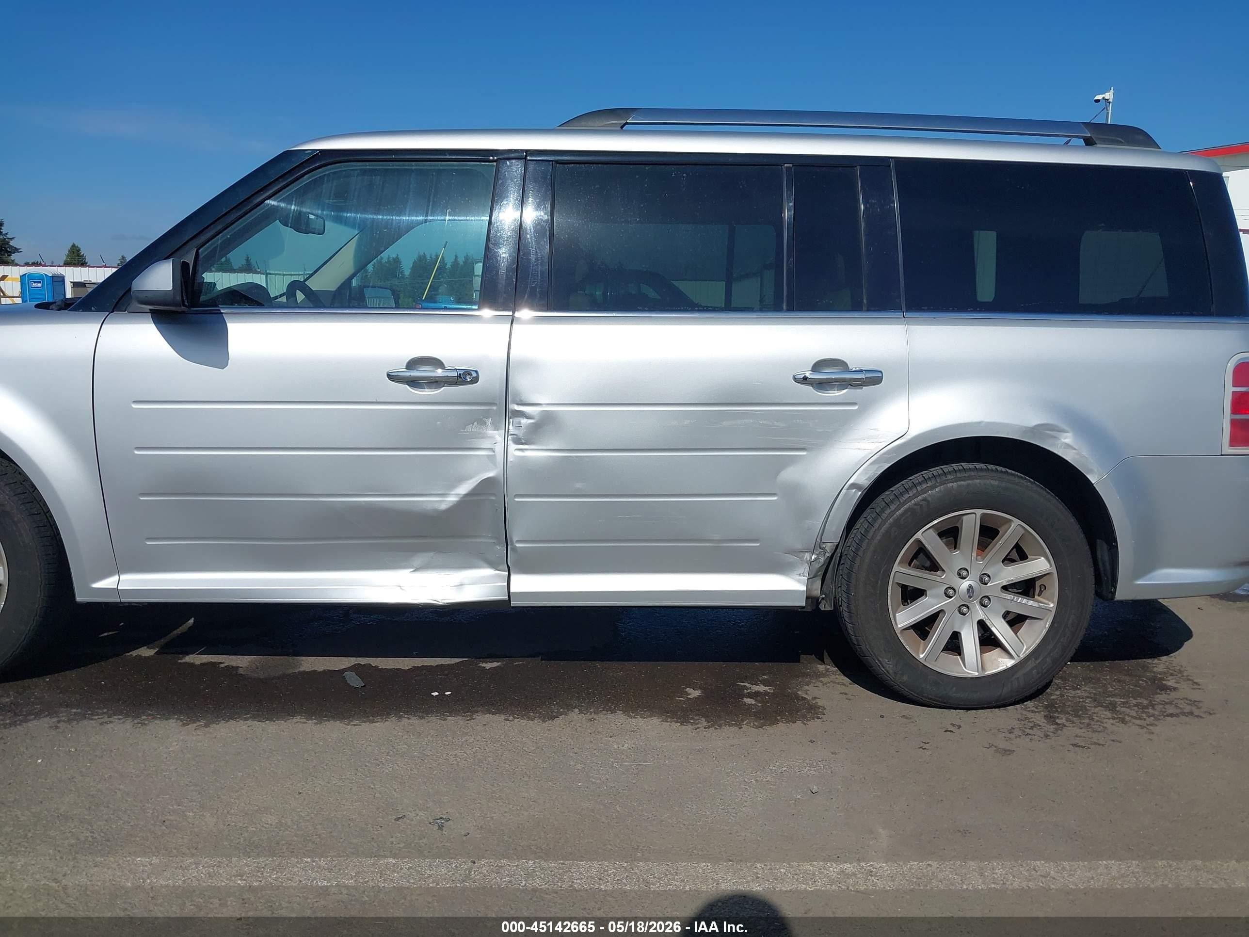 2012 Ford Flex Sel Серебряный vin: 2FMGK5CC5CBD01003