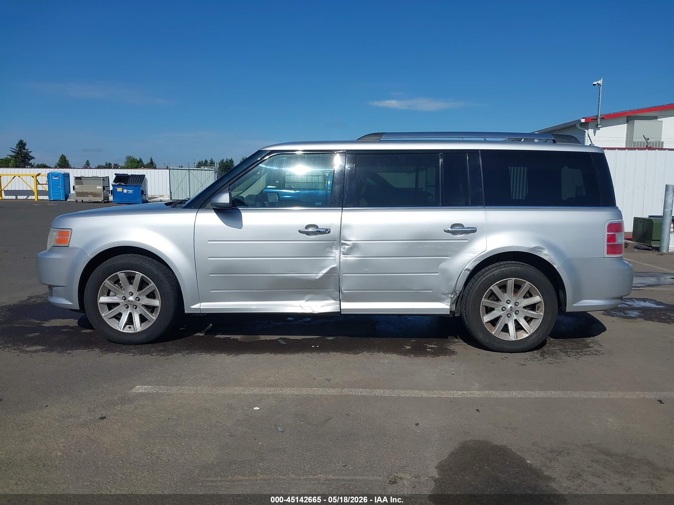 2012 Ford Flex Sel Серебряный vin: 2FMGK5CC5CBD01003