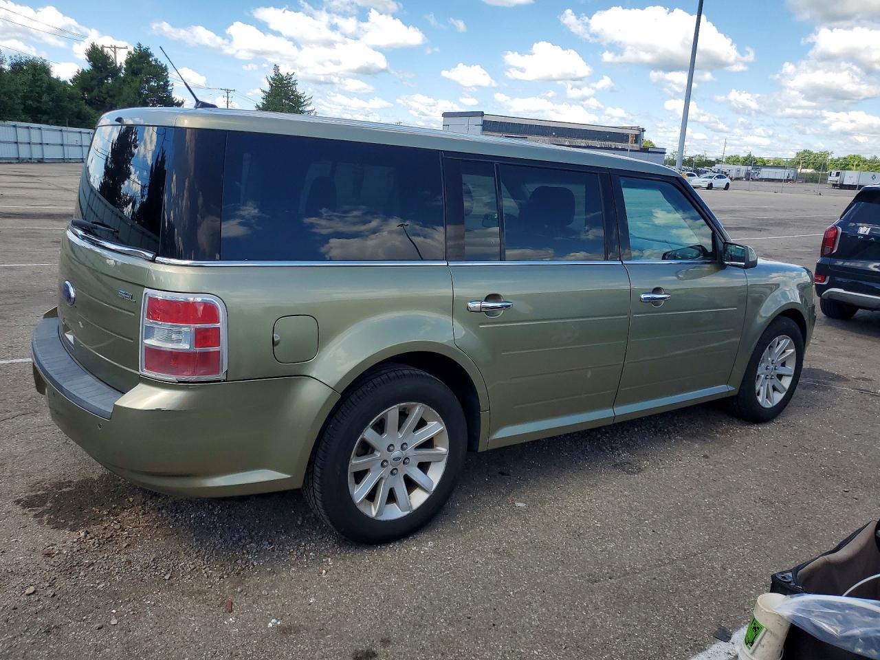 2012 Ford Flex Sel Green vin: 2FMGK5CC5CBD01597
