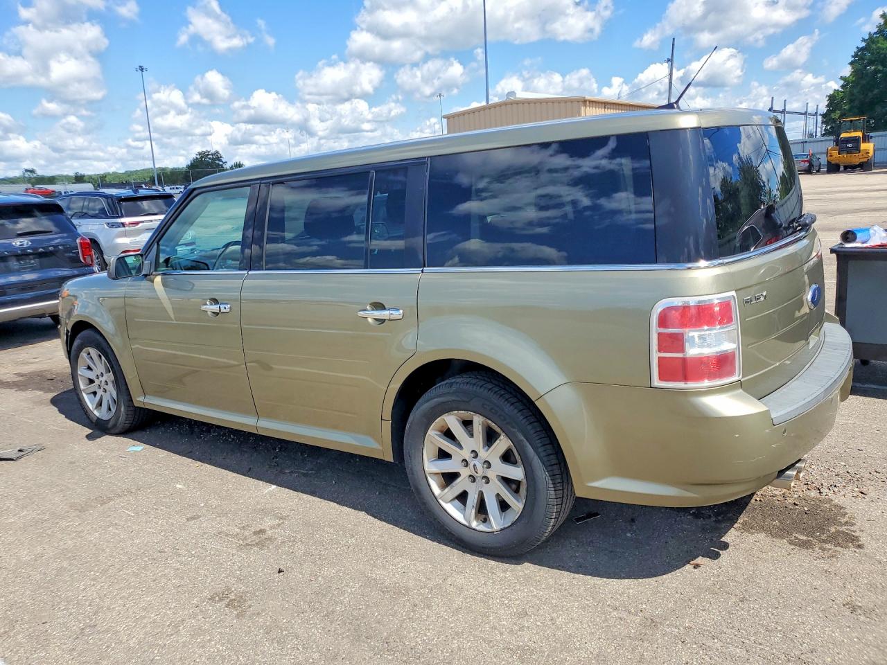 2012 Ford Flex Sel Green vin: 2FMGK5CC5CBD01597