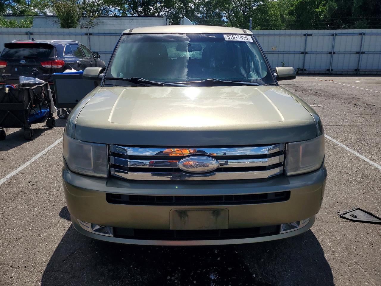 2012 Ford Flex Sel Green vin: 2FMGK5CC5CBD01597