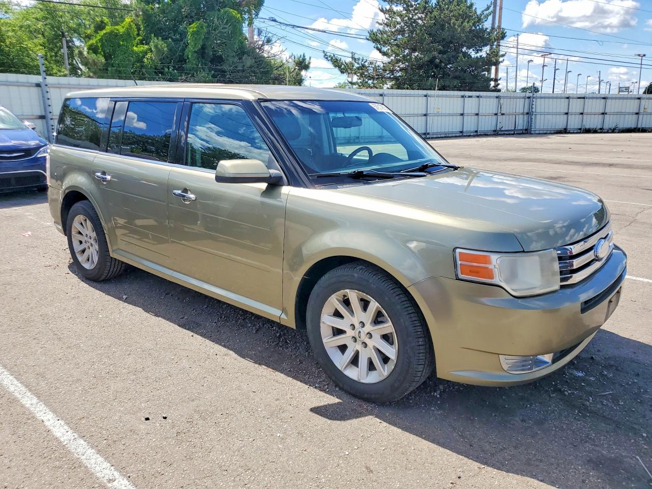 2012 Ford Flex Sel Green vin: 2FMGK5CC5CBD01597