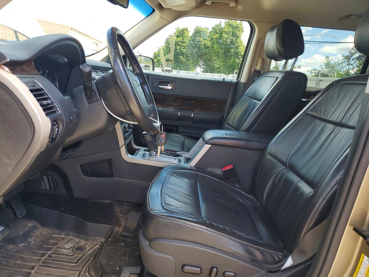 2012 Ford Flex Sel Green vin: 2FMGK5CC5CBD01597