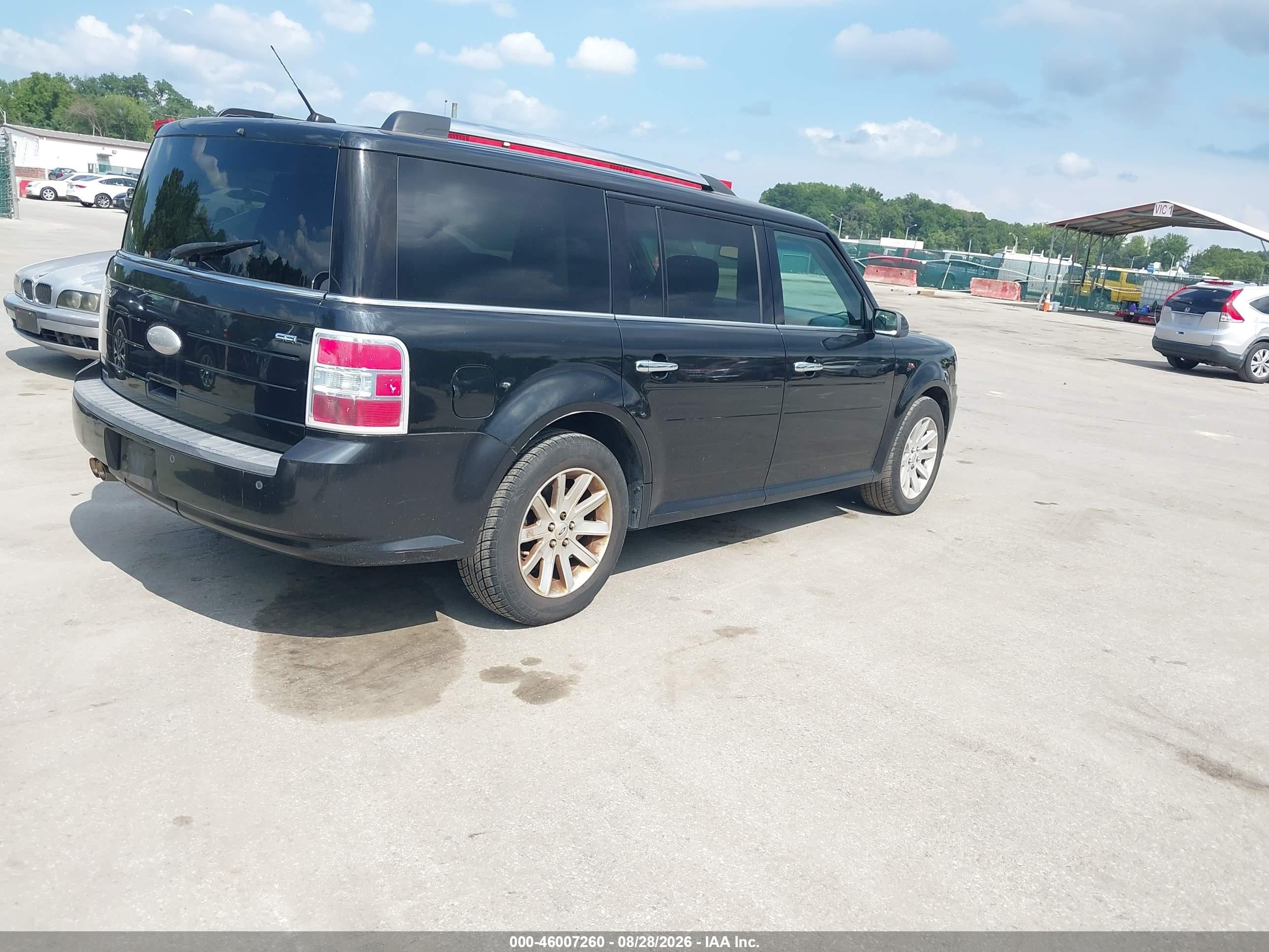 2012 Ford Flex Sel Black vin: 2FMGK5CC5CBD15662